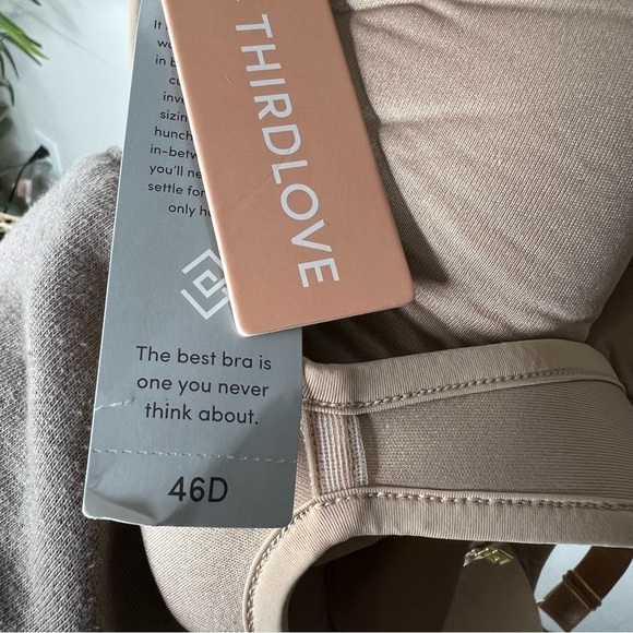 NWT Thirdlove 24/7 Classic Full Coverage Nude/Beige Bra - Picture 6 of 6